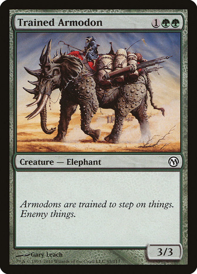 Trained Armodon [Duels of the Planeswalkers] | Gamers Paradise