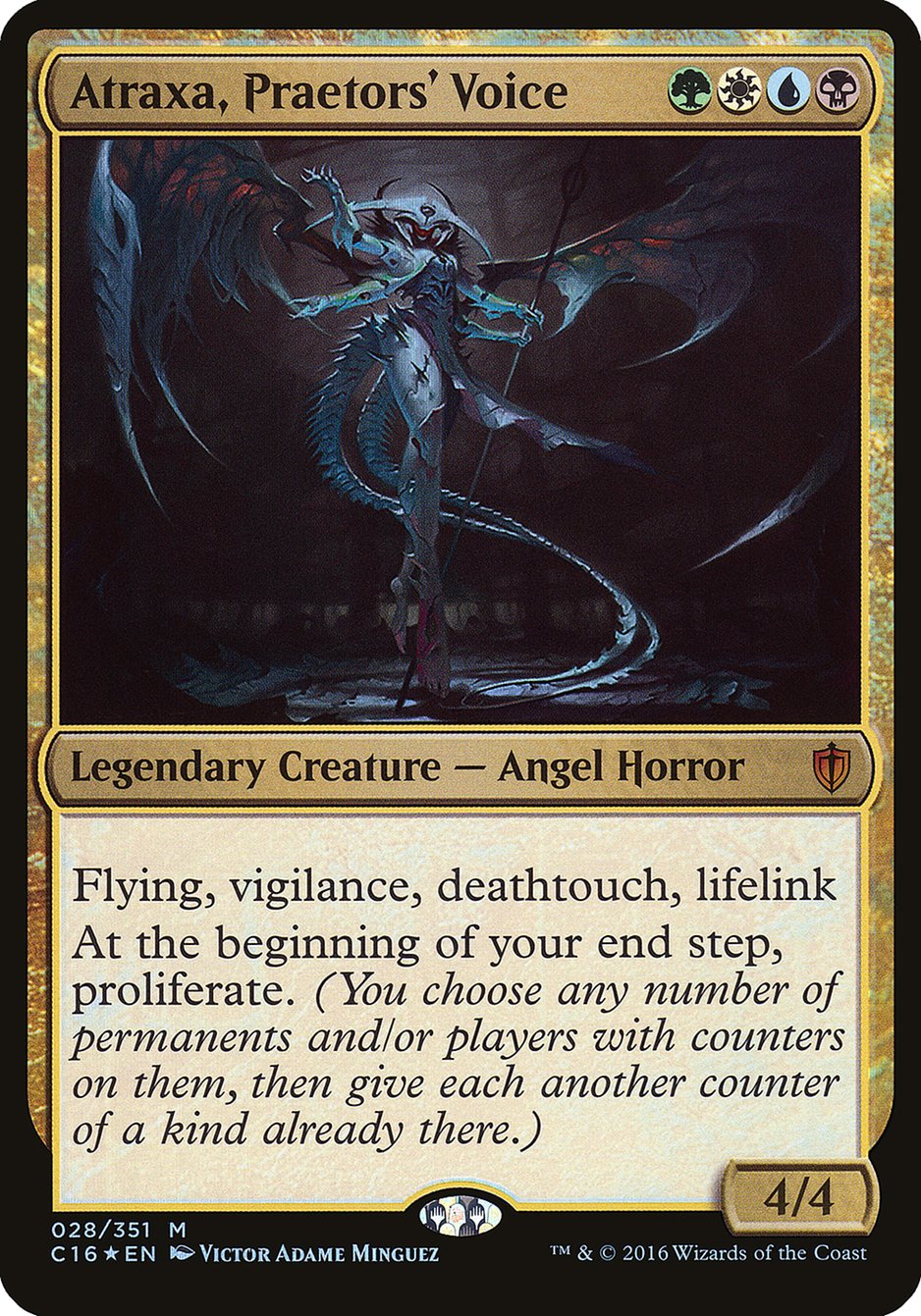 Atraxa, Praetors' Voice (Oversized) [Commander 2016 Oversized] | Gamers Paradise