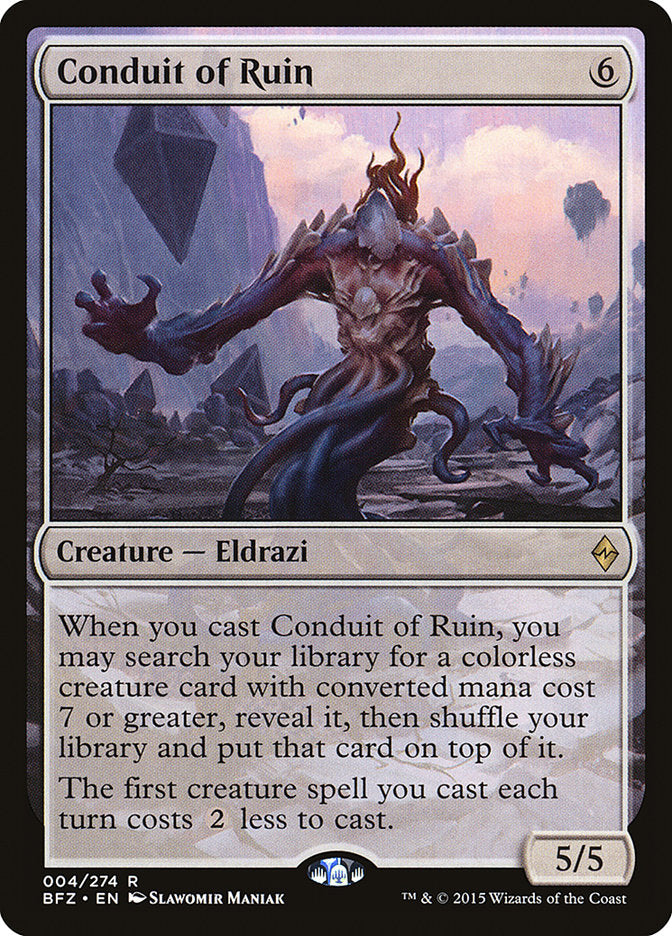 Conduit of Ruin [Battle for Zendikar] | Gamers Paradise