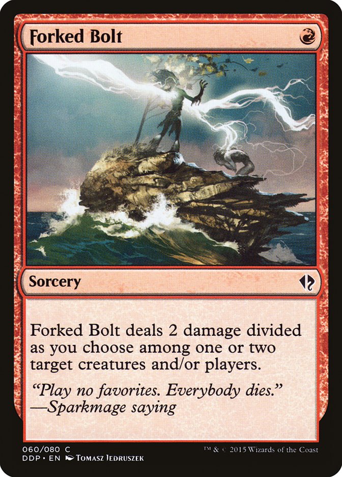Forked Bolt [Duel Decks: Zendikar vs. Eldrazi] | Gamers Paradise