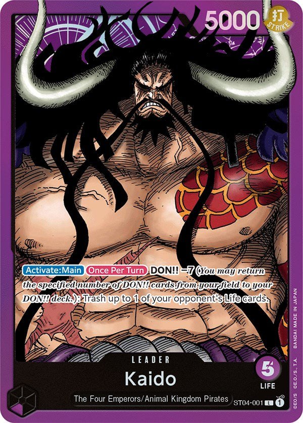 Kaido (001) [Starter Deck: Animal Kingdom Pirates] | Gamers Paradise