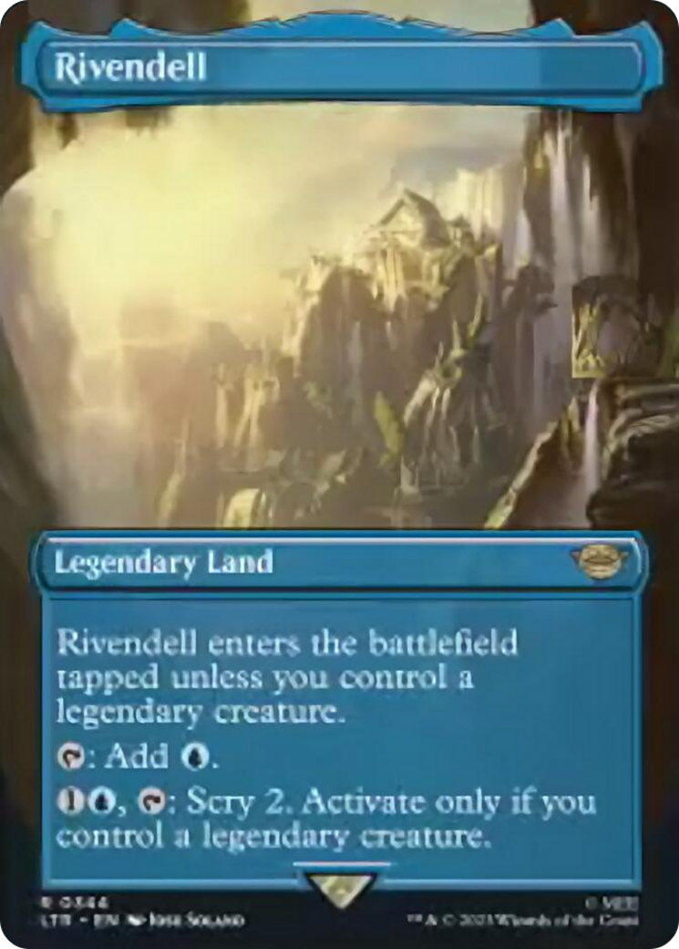 Rivendell (Borderless Alternate Art) [The Lord of the Rings: Tales of Middle-Earth] | Gamers Paradise