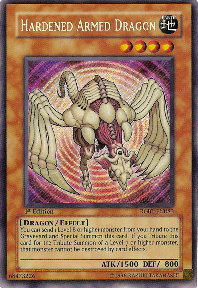 Hardened Armed Dragon [RGBT-EN083] Secret Rare | Gamers Paradise