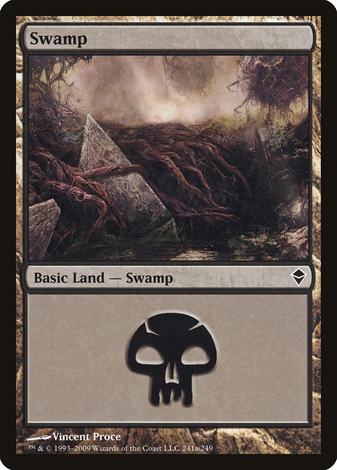 Swamp (241a) [Zendikar] | Gamers Paradise