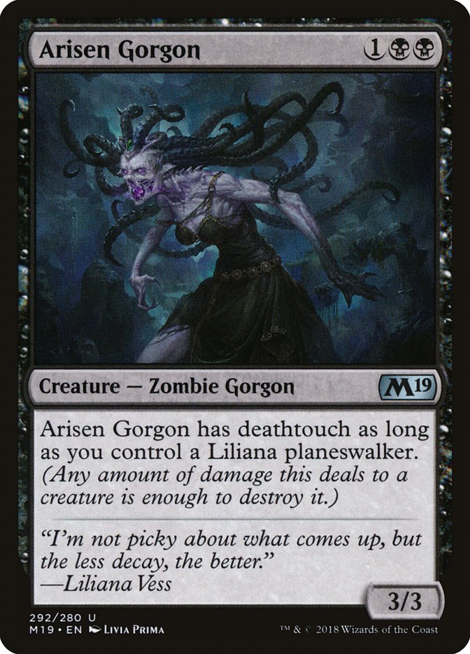Arisen Gorgon [Core Set 2019] | Gamers Paradise
