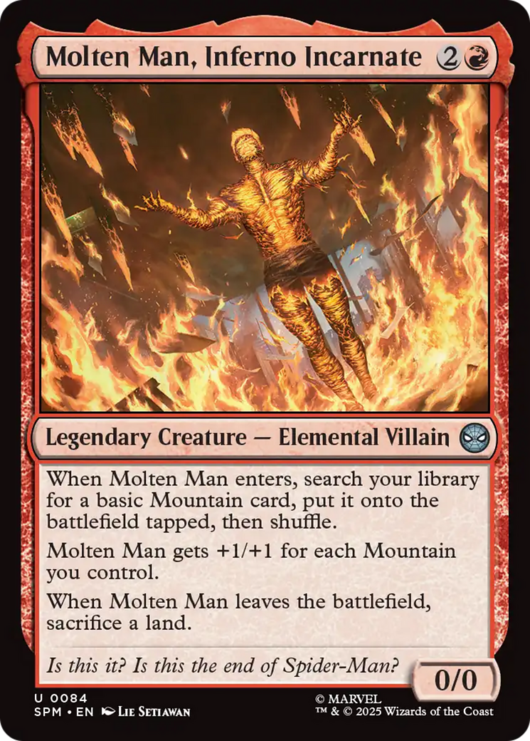 Molten Man, Inferno Incarnate [Marvel's Spider-Man] | Gamers Paradise