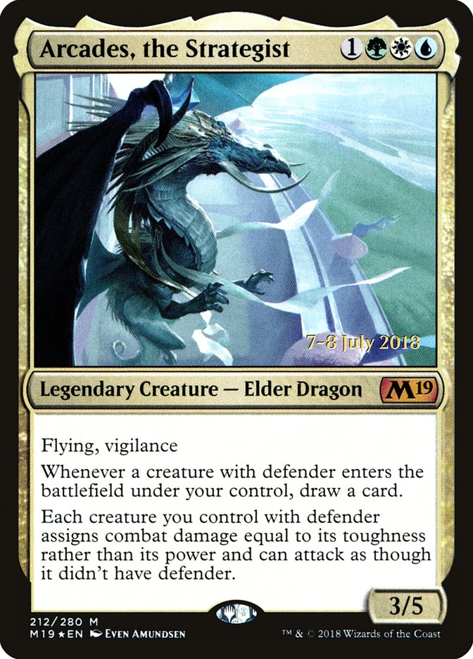 Arcades, the Strategist [Core Set 2019 Prerelease Promos] | Gamers Paradise