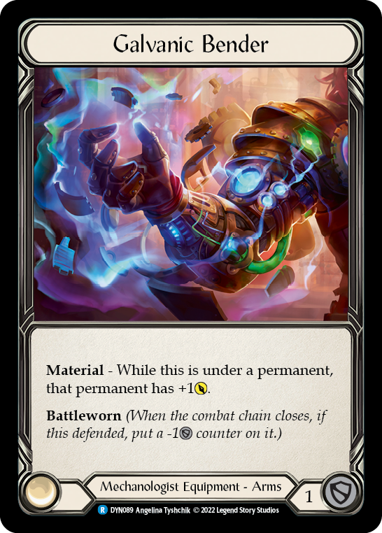 Galvanic Bender [DYN089] (Dynasty)  Rainbow Foil | Gamers Paradise