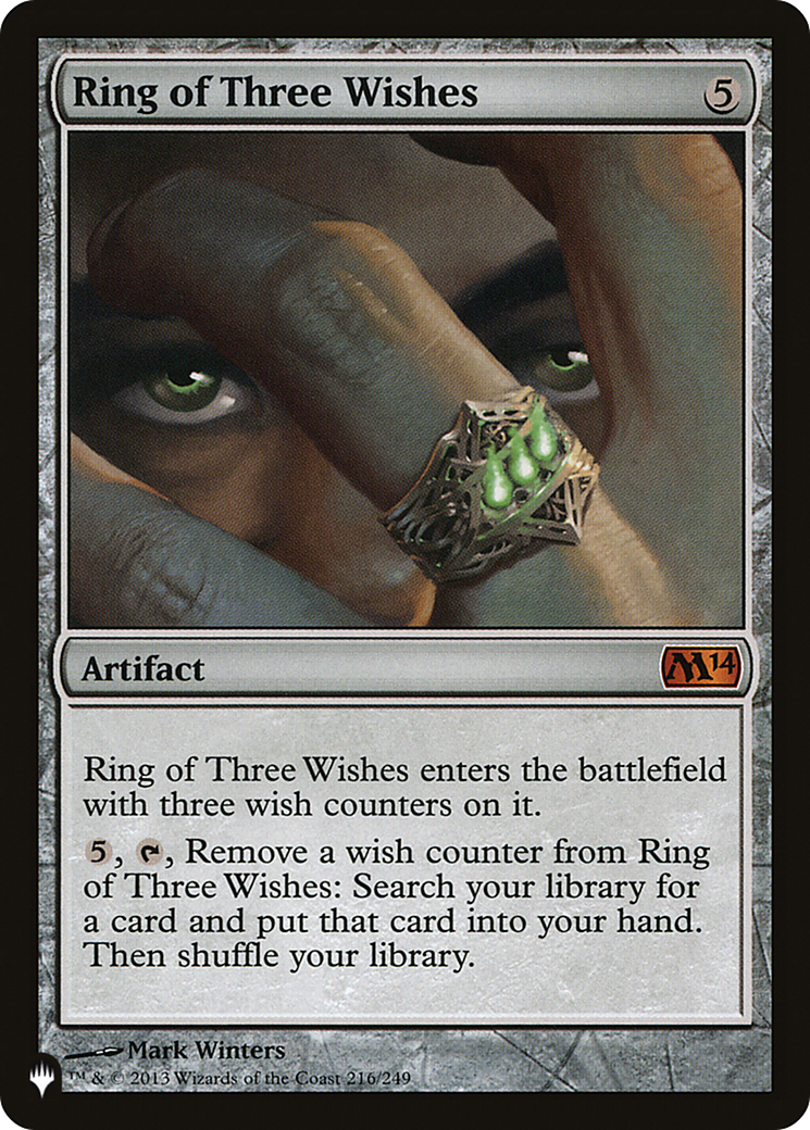 Ring of Three Wishes [The List] | Gamers Paradise