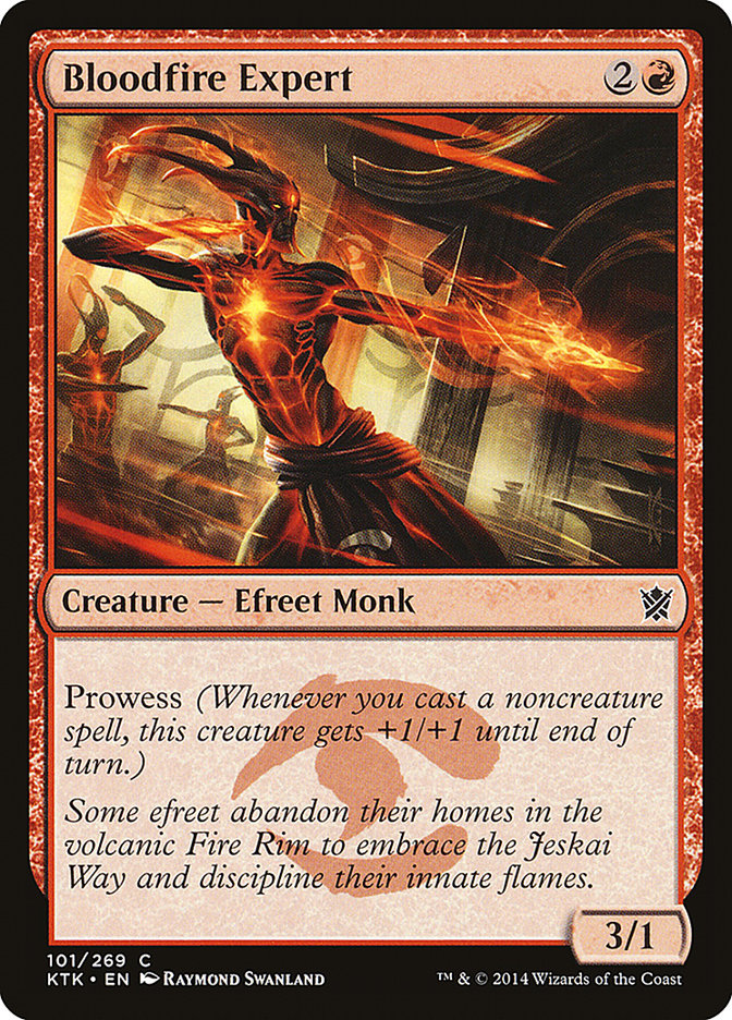Bloodfire Expert [Khans of Tarkir] | Gamers Paradise