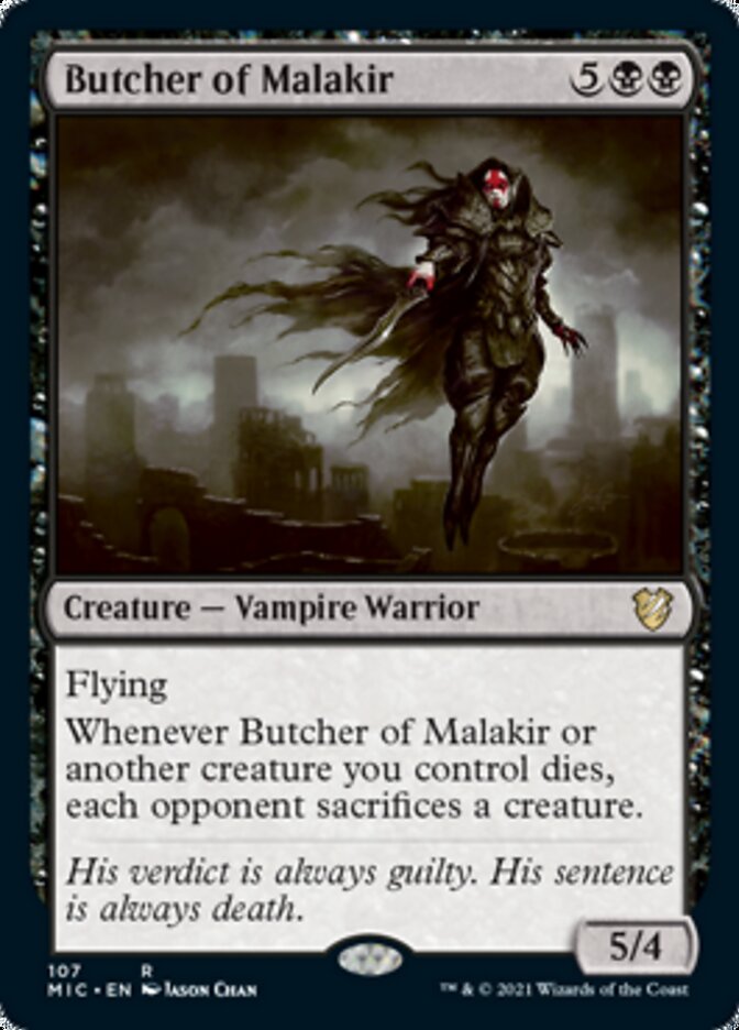 Butcher of Malakir [Innistrad: Midnight Hunt Commander] | Gamers Paradise