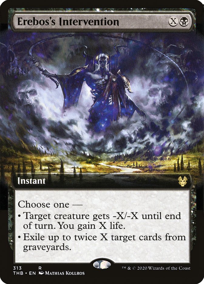 Erebos's Intervention (Extended Art) [Theros Beyond Death] | Gamers Paradise