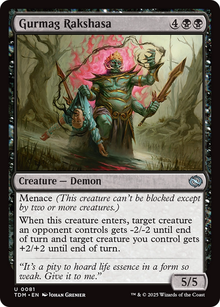 Gurmag Rakshasa [Tarkir: Dragonstorm] | Gamers Paradise