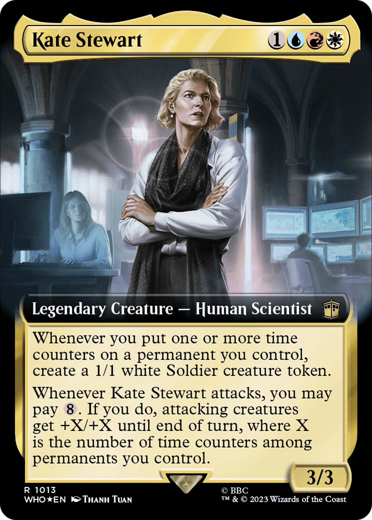 Kate Stewart (Extended Art) (Surge Foil) [Doctor Who] | Gamers Paradise