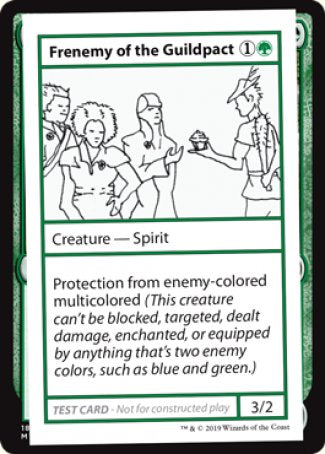 Frenemy of the Guildpact (2021 Edition) [Mystery Booster Playtest Cards] | Gamers Paradise