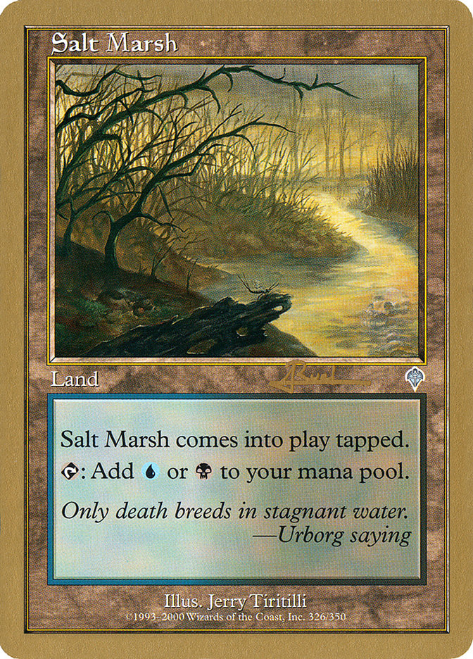 Salt Marsh (Antoine Ruel) [World Championship Decks 2001] | Gamers Paradise