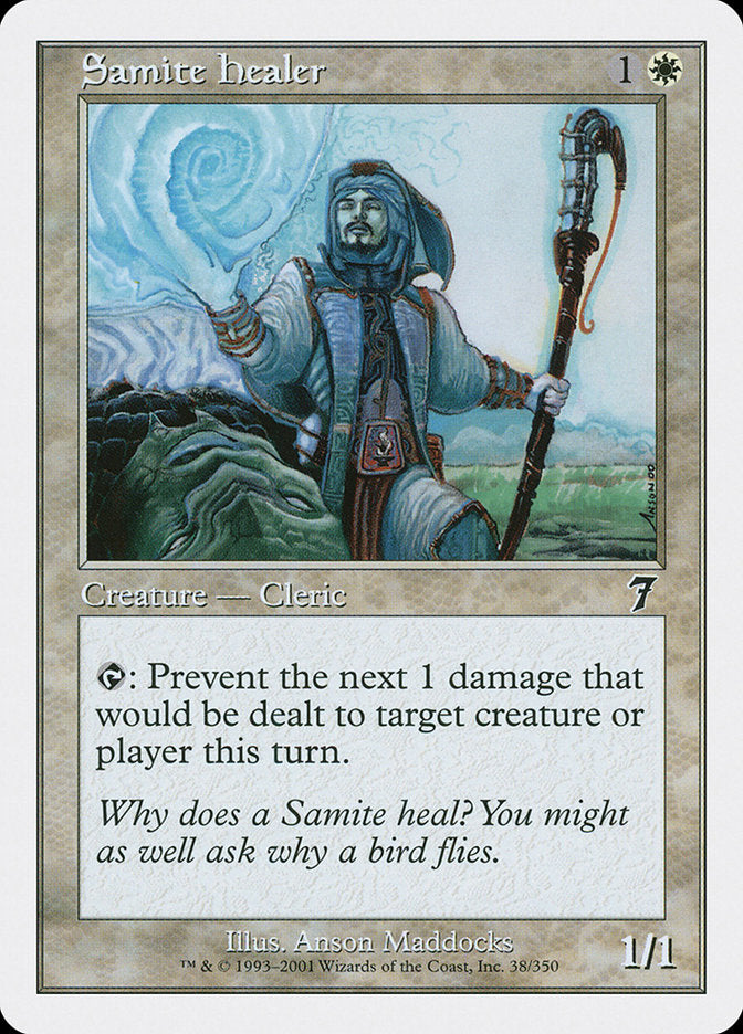Samite Healer [Seventh Edition] | Gamers Paradise