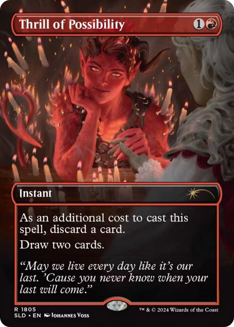 Thrill of Possibility (Rainbow Foil) [Secret Lair Drop Series] | Gamers Paradise