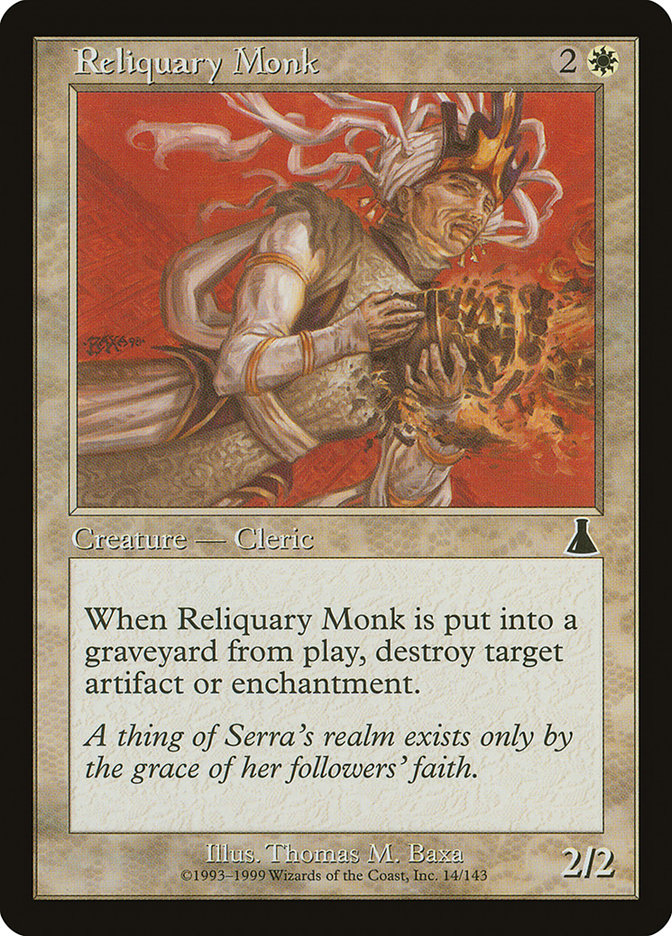 Reliquary Monk [Urza's Destiny] | Gamers Paradise