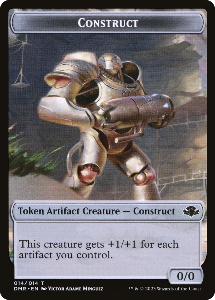 Construct Token [Dominaria Remastered Tokens] | Gamers Paradise