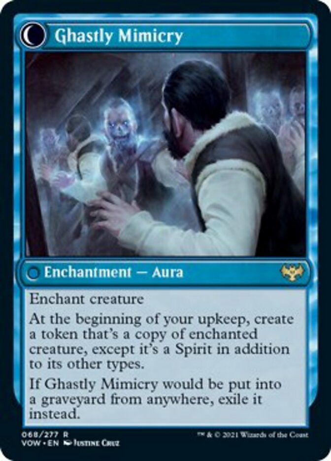 Mirrorhall Mimic // Ghastly Mimicry [Innistrad: Crimson Vow] | Gamers Paradise