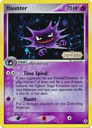 Haunter (35/92) (Stamped) [EX: Legend Maker] | Gamers Paradise