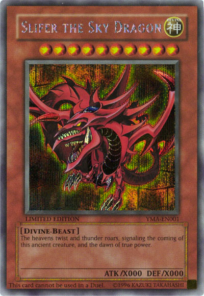 Slifer the Sky Dragon [YMA-EN001] Secret Rare | Gamers Paradise