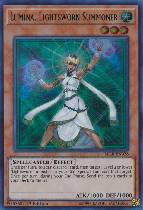 Lumina, Lightsworn Summoner [BLLR-EN038] Ultra Rare | Gamers Paradise