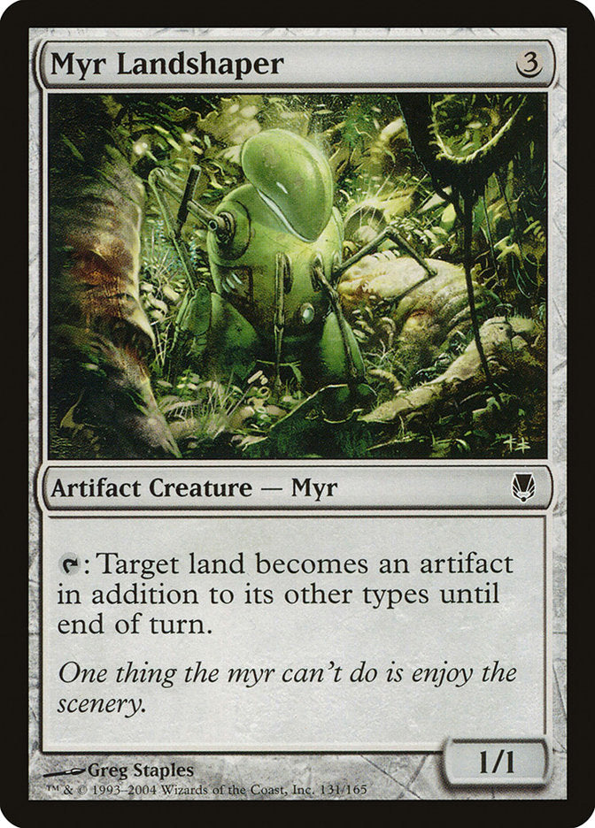 Myr Landshaper [Darksteel] | Gamers Paradise