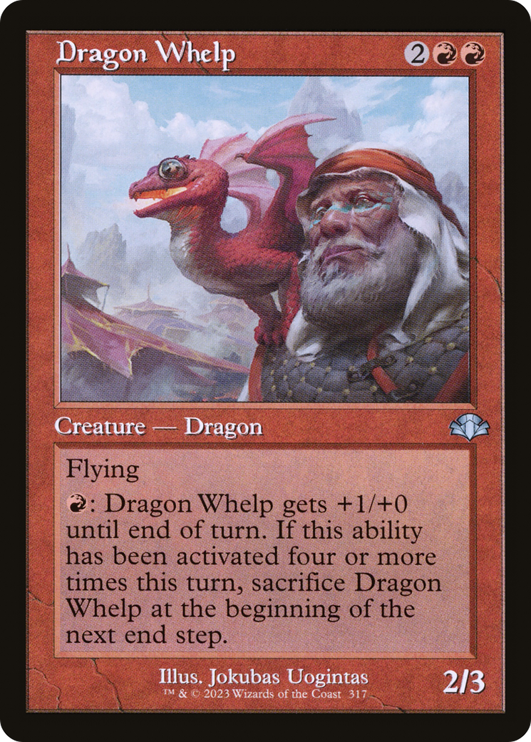 Dragon Whelp (Retro) [Dominaria Remastered] | Gamers Paradise