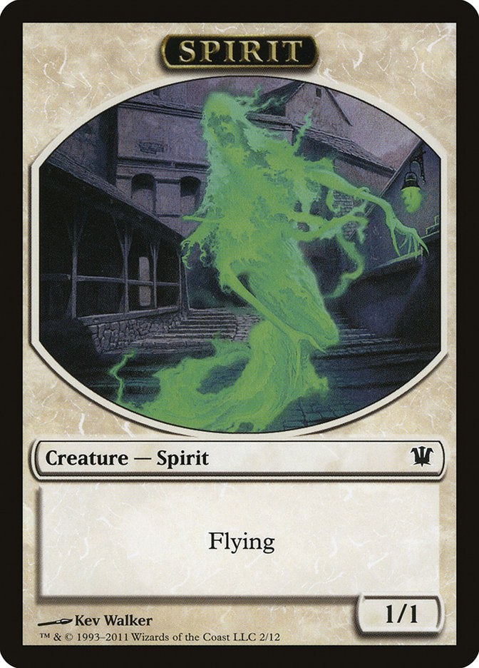 Spirit Token [Innistrad Tokens] | Gamers Paradise