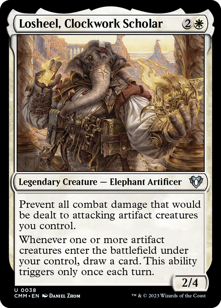 Losheel, Clockwork Scholar [Commander Masters] | Gamers Paradise