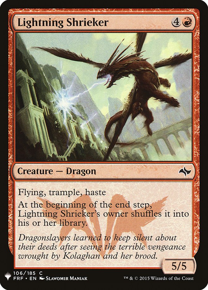 Lightning Shrieker [Mystery Booster] | Gamers Paradise