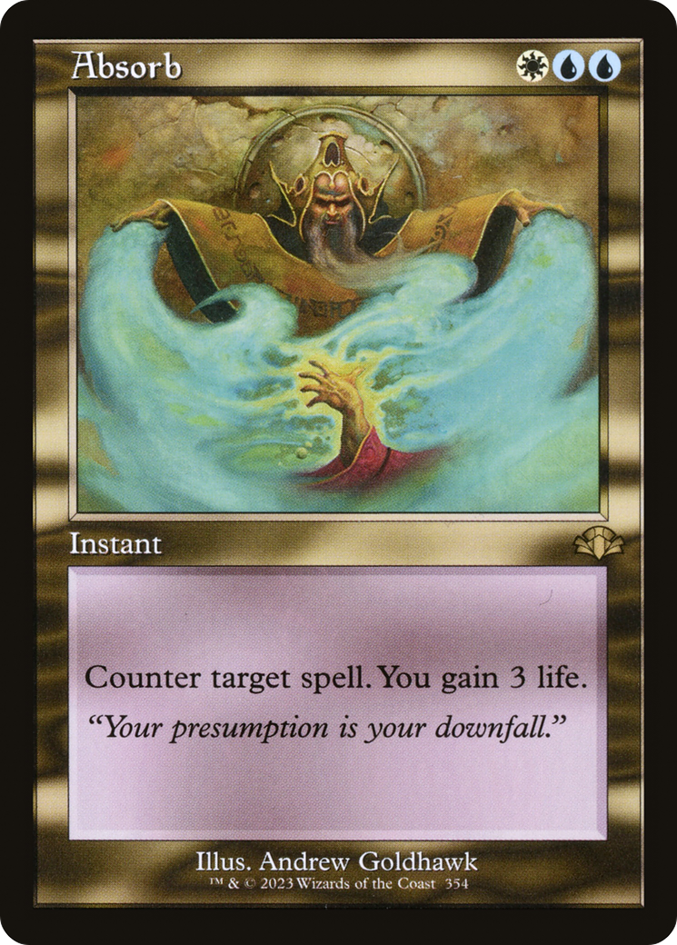 Absorb (Retro) [Dominaria Remastered] | Gamers Paradise