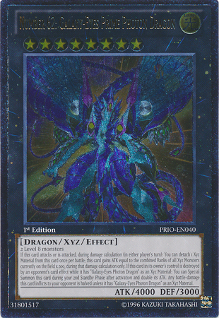 Number 62: Galaxy-Eyes Prime Photon Dragon [PRIO-EN040] Ultimate Rare | Gamers Paradise
