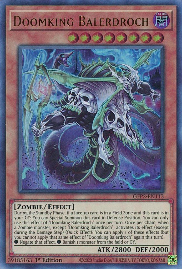 Doomking Balerdroch [GFP2-EN113] Ultra Rare | Gamers Paradise