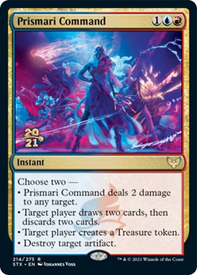 Prismari Command [Strixhaven: School of Mages Prerelease Promos] | Gamers Paradise