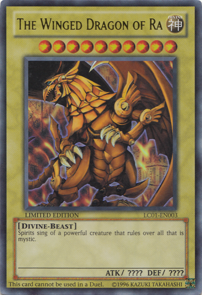 The Winged Dragon of Ra [LC01-EN003] Ultra Rare | Gamers Paradise