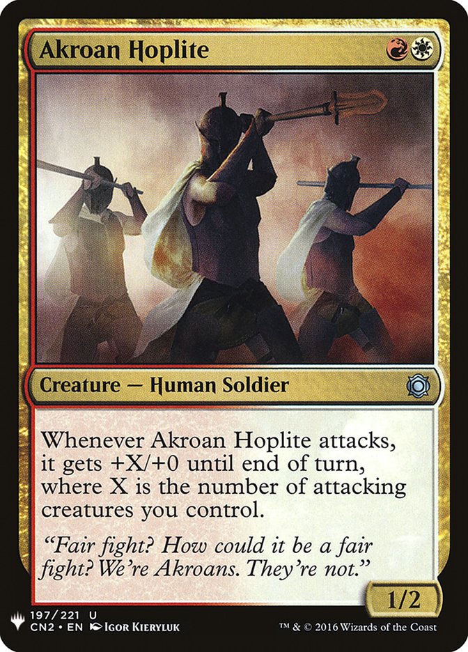 Akroan Hoplite [Mystery Booster] | Gamers Paradise