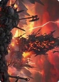 Immersturm Skullcairn Art Card [Kaldheim Art Series] | Gamers Paradise