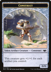 Soldier (004) // Construct (017) Double-Sided Token [Modern Horizons Tokens] | Gamers Paradise