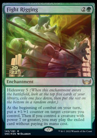 Fight Rigging [Streets of New Capenna Prerelease Promos] | Gamers Paradise