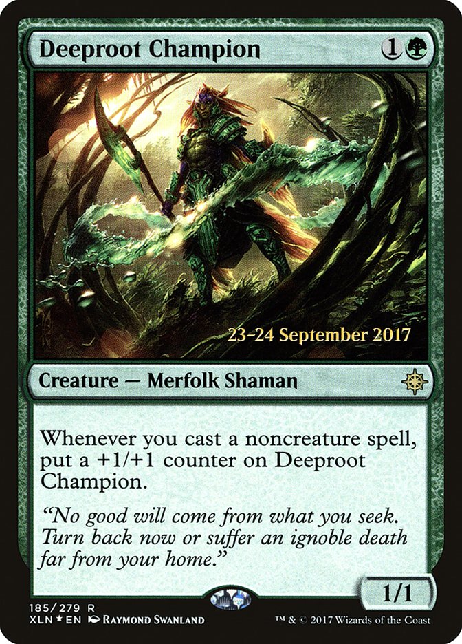 Deeproot Champion [Ixalan Prerelease Promos] | Gamers Paradise