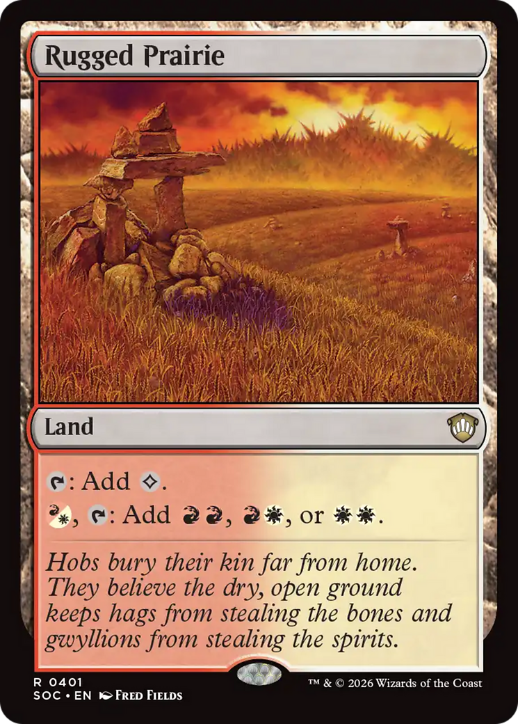 Rugged Prairie [Secrets of Strixhaven Commander] | Gamers Paradise