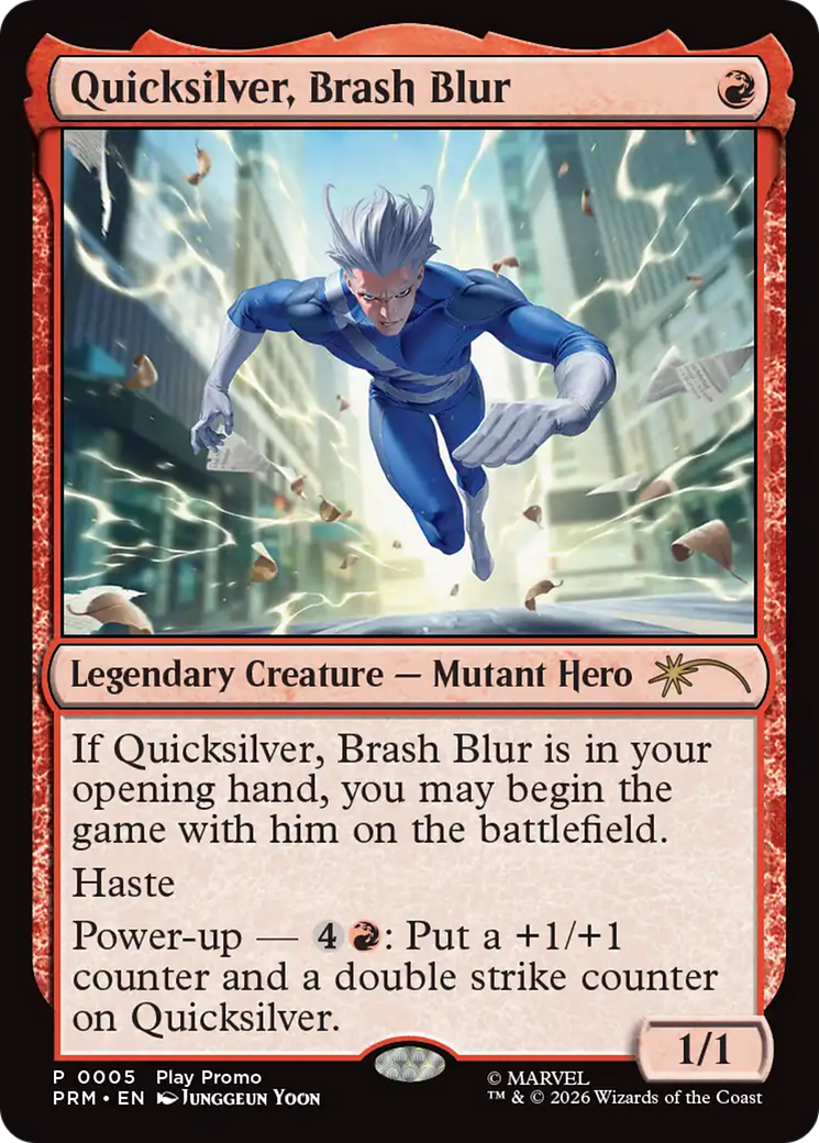 Quicksilver, Brash Blur [Standard Showdown Promos] | Gamers Paradise