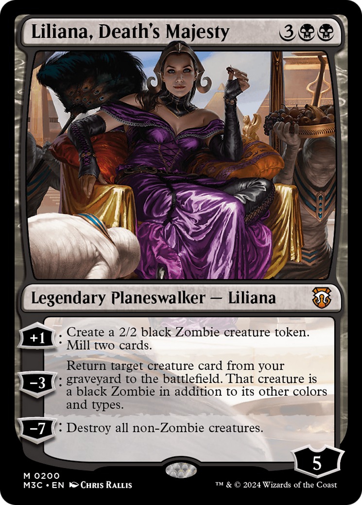 Liliana, Death's Majesty (Ripple Foil) [Modern Horizons 3 Commander] | Gamers Paradise