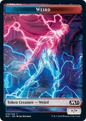 Weird // Zombie Double-Sided Token [Core Set 2021 Tokens] | Gamers Paradise