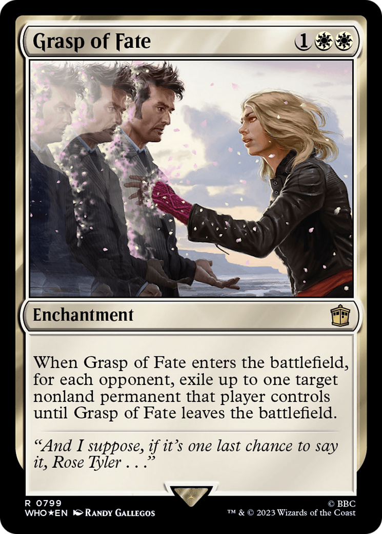 Grasp of Fate (Surge Foil) [Doctor Who] | Gamers Paradise