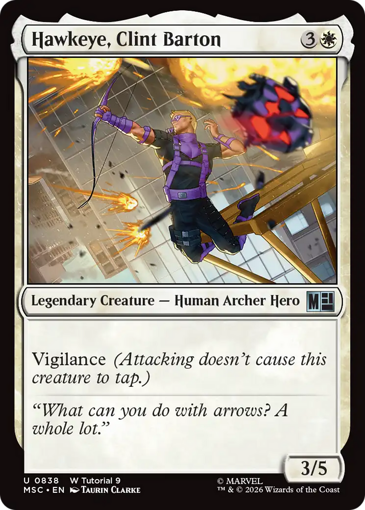 Hawkeye, Clint Barton (0838) [Marvel Super Heroes Commander] | Gamers Paradise