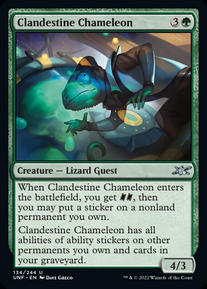 Clandestine Chameleon [Unfinity] | Gamers Paradise